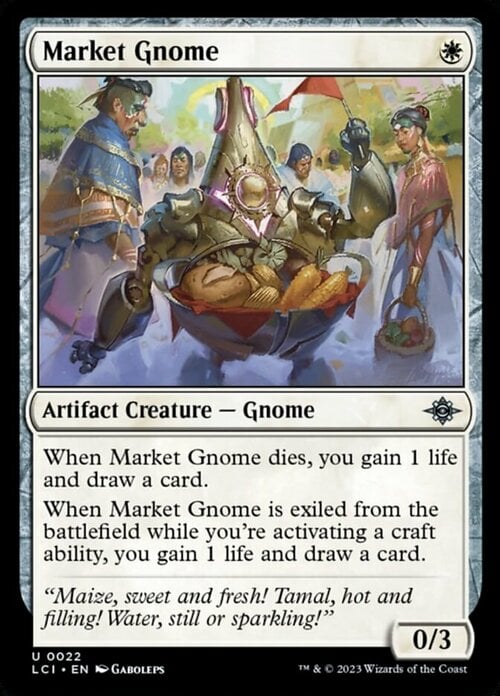 Market Gnome Card Front