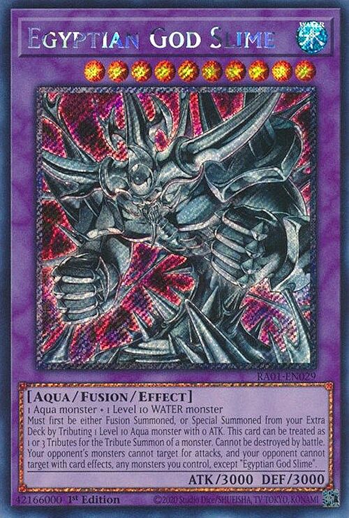 Egyptian God Slime Card Front