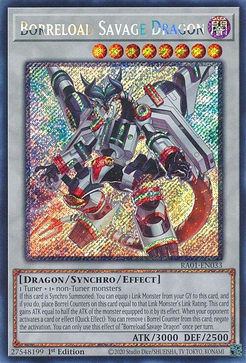 Yu-Gi-Oh! Carta Borreload Savage Dragon – SAST-EN037 – Ultra Rare – Unlimited Edition – Da Savage Strike
