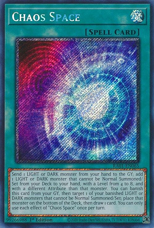 Chaos Space Card Front