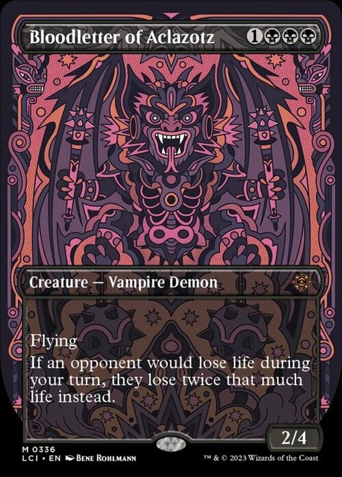 Bloodletter of Aclazotz Card Front