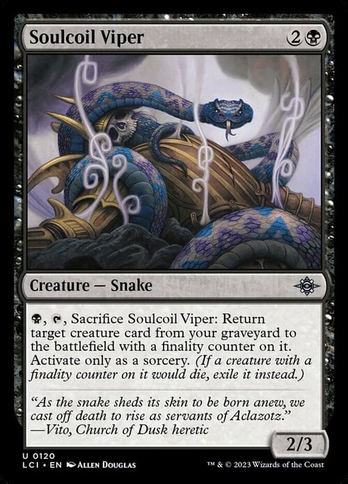 Soulcoil Viper Card Front