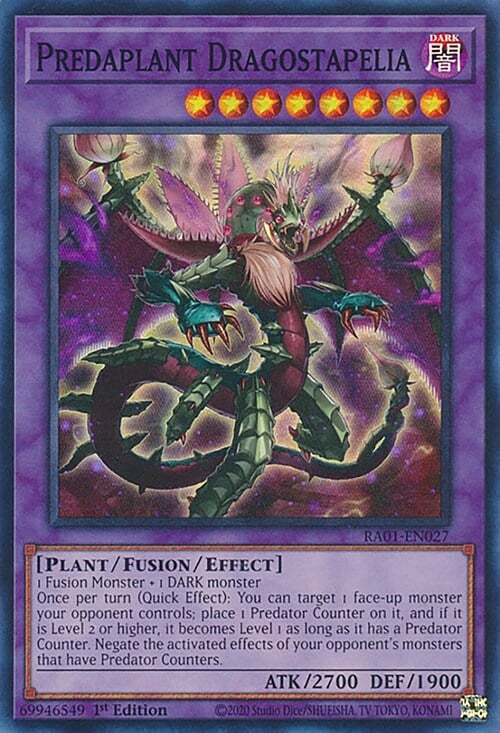 Predaplant Dragostapelia Card Front