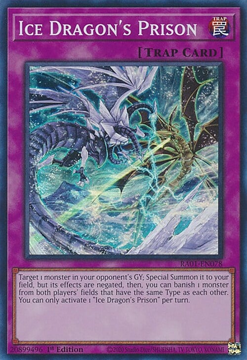Ice Dragon's Prison Card Front