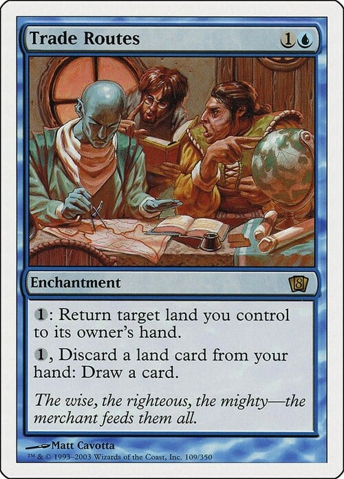 Trade Routes Card Front