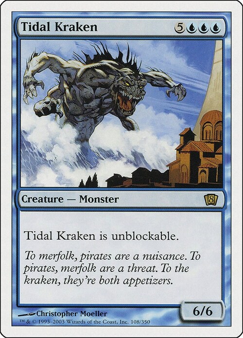 Tidal Kraken Card Front