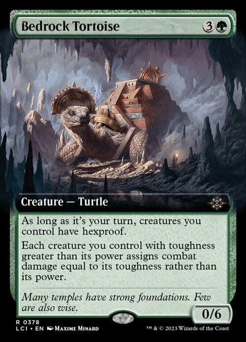 Bedrock Tortoise Card Front