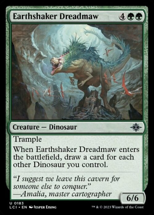 Earthshaker Dreadmaw Card Front