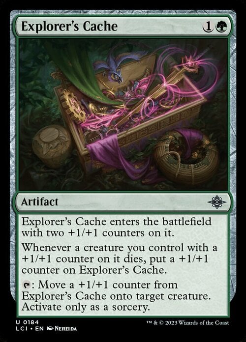 Explorer's Cache Card Front