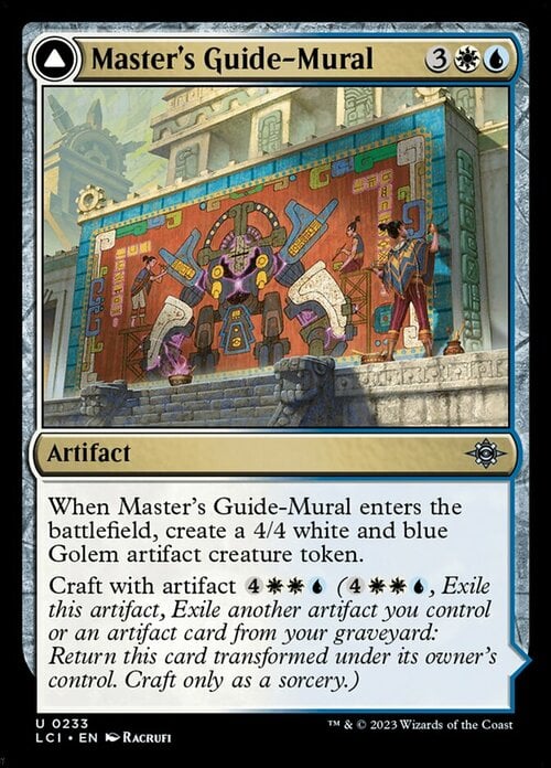 Master's Guide-Mural // Master's Manufactory Card Front