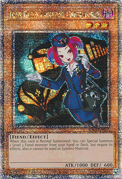 Tour Guide From the Underworld Card Front