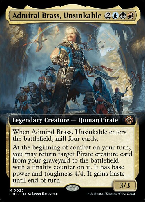 Ammiraglio Cuor di Bronzo, l'Inaffondabile Card Front