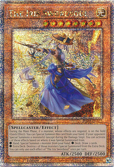 The Iris Swordsoul Card Front