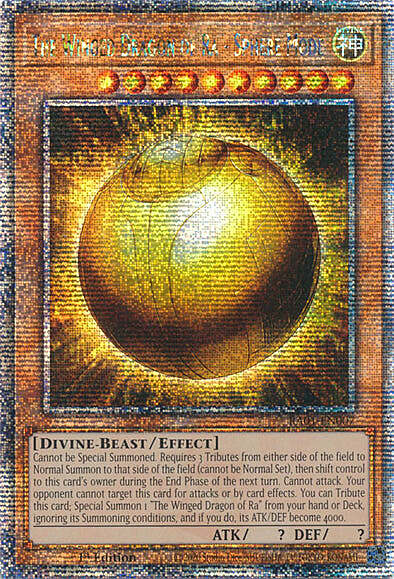 The Winged Dragon of Ra - Sphere Mode Card Front