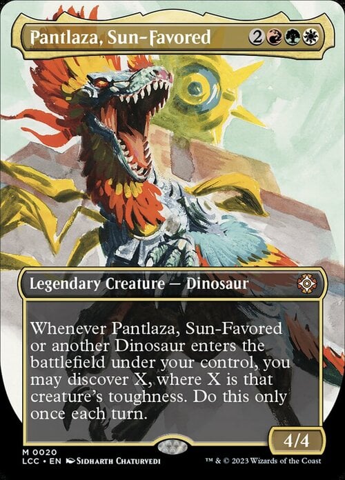 Pantlaza, Sun-Favored Card Front