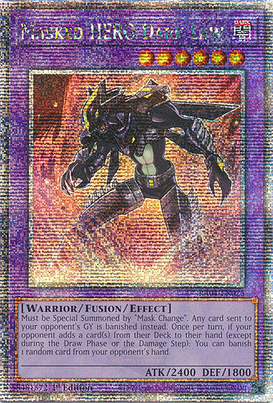 Masked HERO Dark Law Card Front