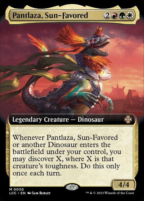 Pantlaza, Sun-Favored Card Front