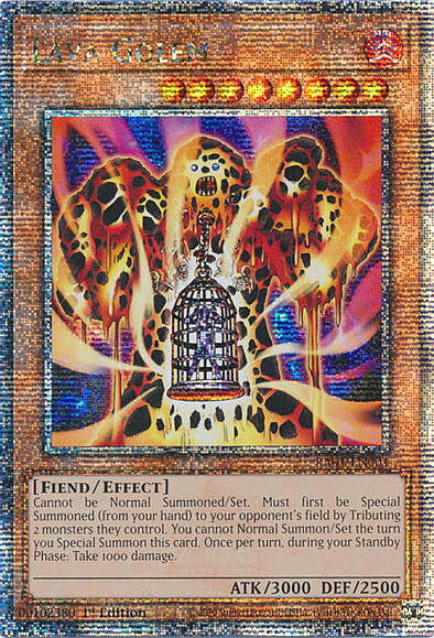 Lava Golem Card Front
