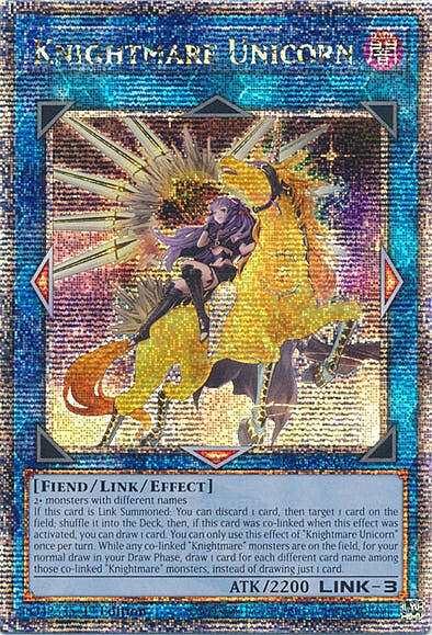 Knightmare Unicorn Card Front