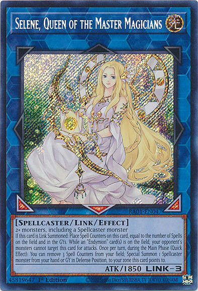 Selene, Queen of the Master Magicians Card Front