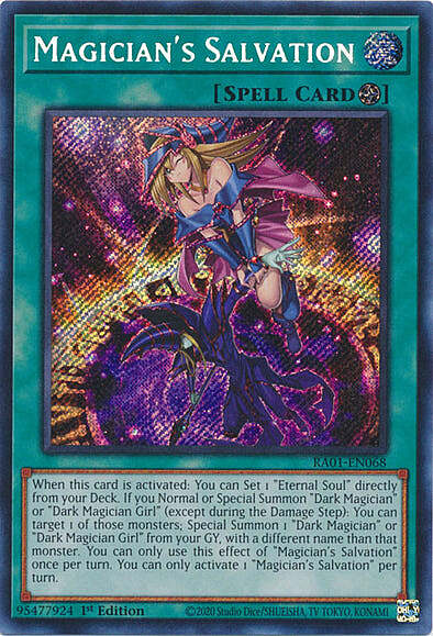 Magician's Salvation Card Front