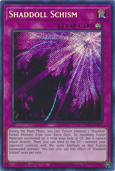 Shaddoll Schism Card Front