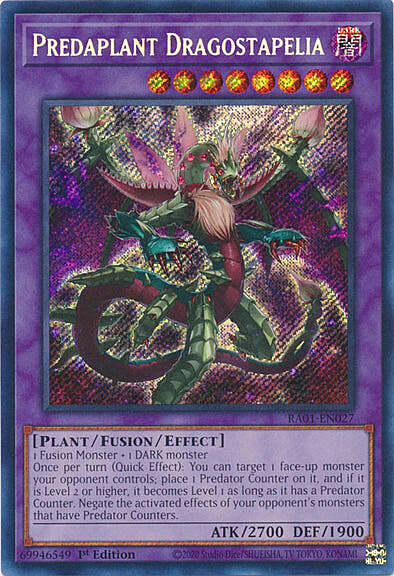 Predaplant Dragostapelia Card Front