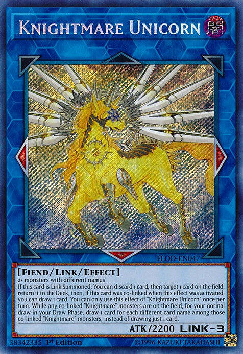 Knightmare Unicorn Card Front