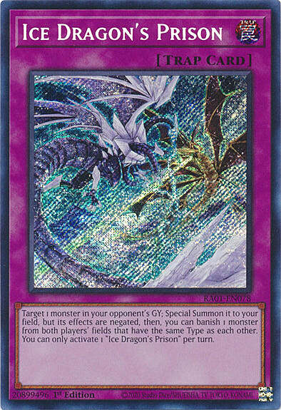 Ice Dragon's Prison Card Front