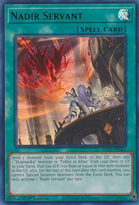 Nadir Servant Card Front