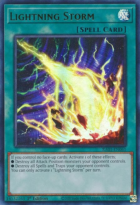 Lightning Storm Card Front