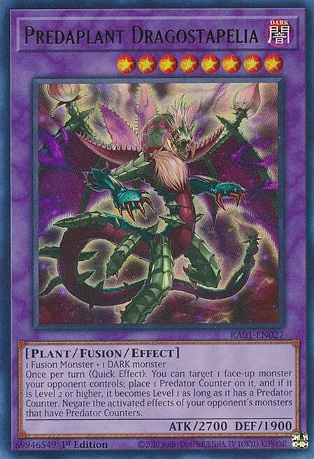 Predaplant Dragostapelia Card Front