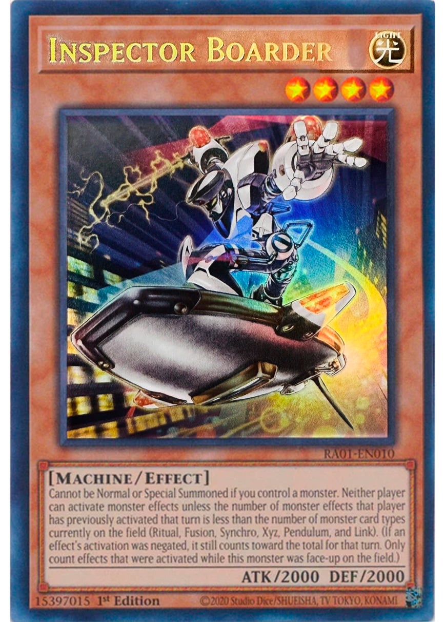 Inspector Boarder 25th Anniversary Rarity Collection | Yu-Gi-Oh! |  CardTrader