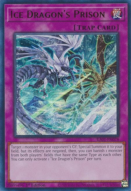 Ice Dragon's Prison Card Front
