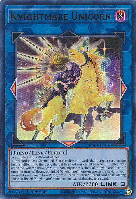 Knightmare Unicorn Card Front