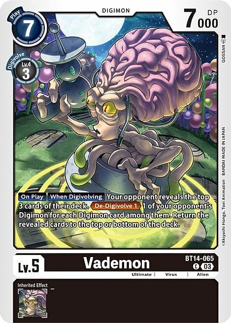 Vademon Card Front