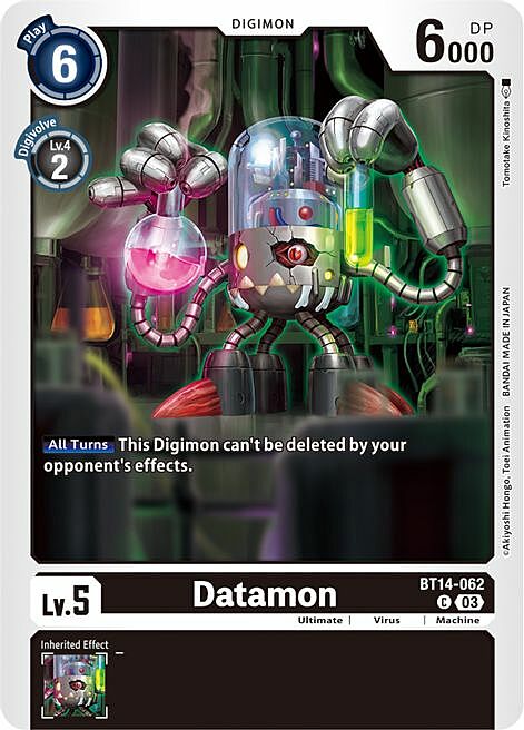 Datamon Card Front