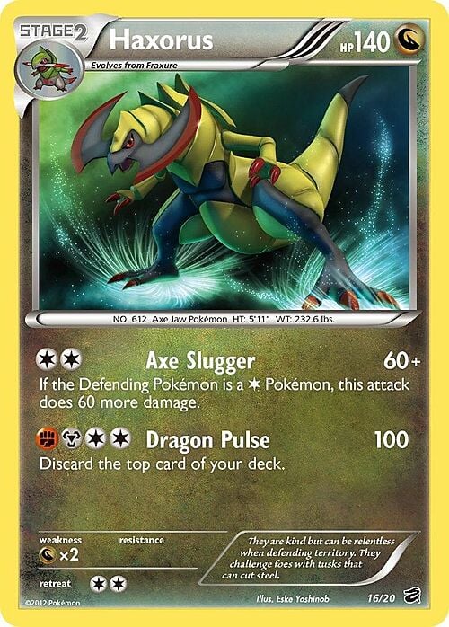 Haxorus Card Front