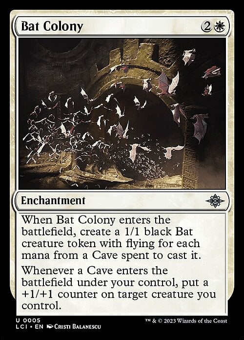 Bat Colony Card Front
