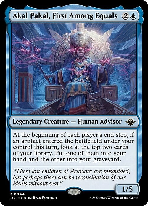 Akal Pakal, First Among Equals Card Front