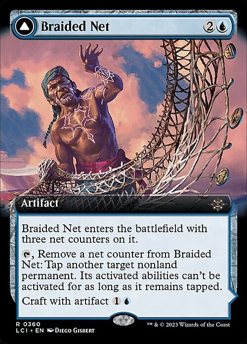 Braided Net // Braided Quipu Card Front