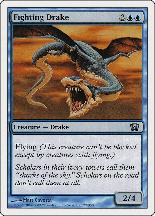Fighting Drake Card Front