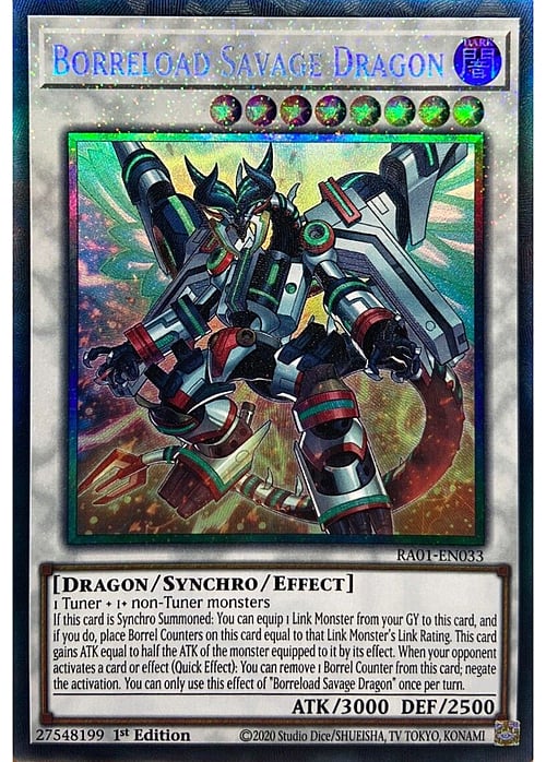 Borreload Savage Dragon Card Front