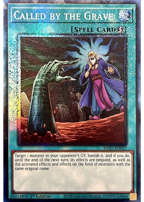 Called by the Grave Card Front