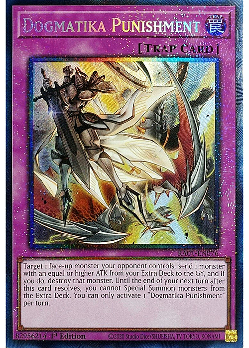 Dogmatika Punishment Card Front