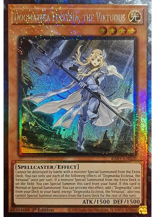 Dogmatika Ecclesia, the Virtuous Card Front
