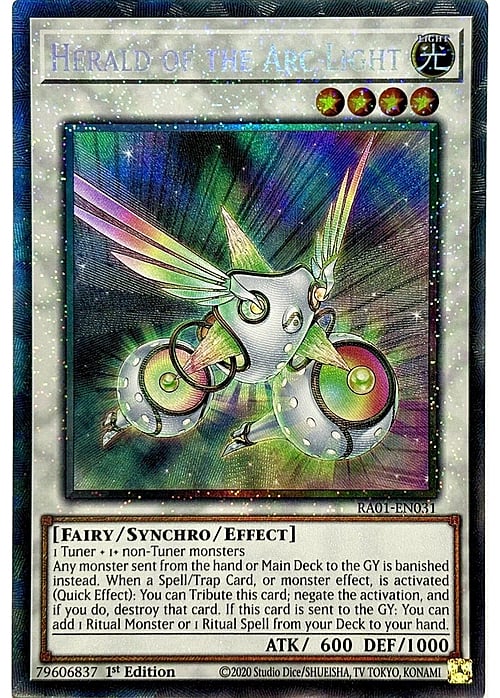Herald of the Arc Light Card Front