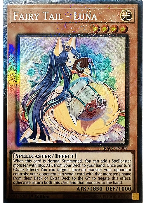 Fairy Tail - Luna Card Front