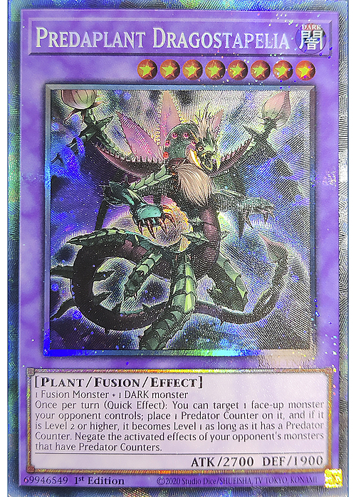Predaplant Dragostapelia Card Front