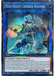 Mekk-knight Crusadia Avramax Super Rare Yugioh | Meses Sin Interés